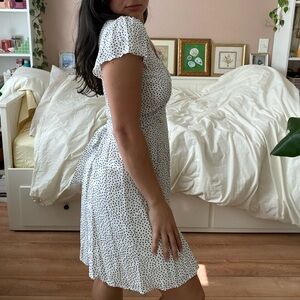 Abercrombie and fitch polka dot dress